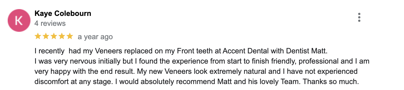 nervous veneers google review1